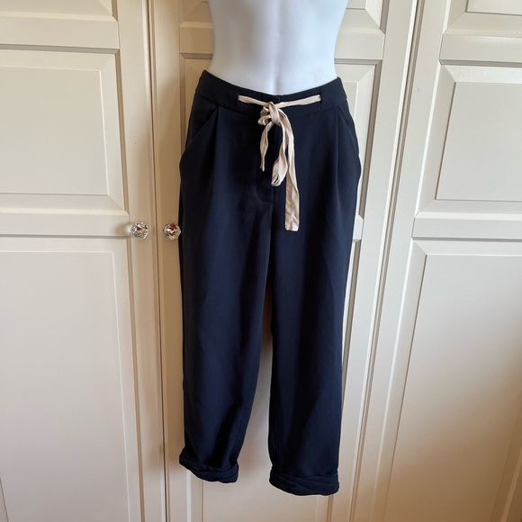 Wilfred Allant Pant in navy blue Size 6 Office wear business casual - Picture 5 of 10